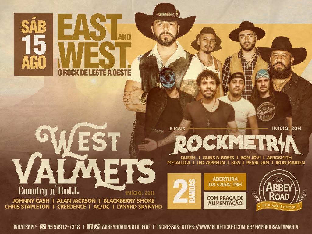 EAST AND WEST - O rock de Leste a Oeste