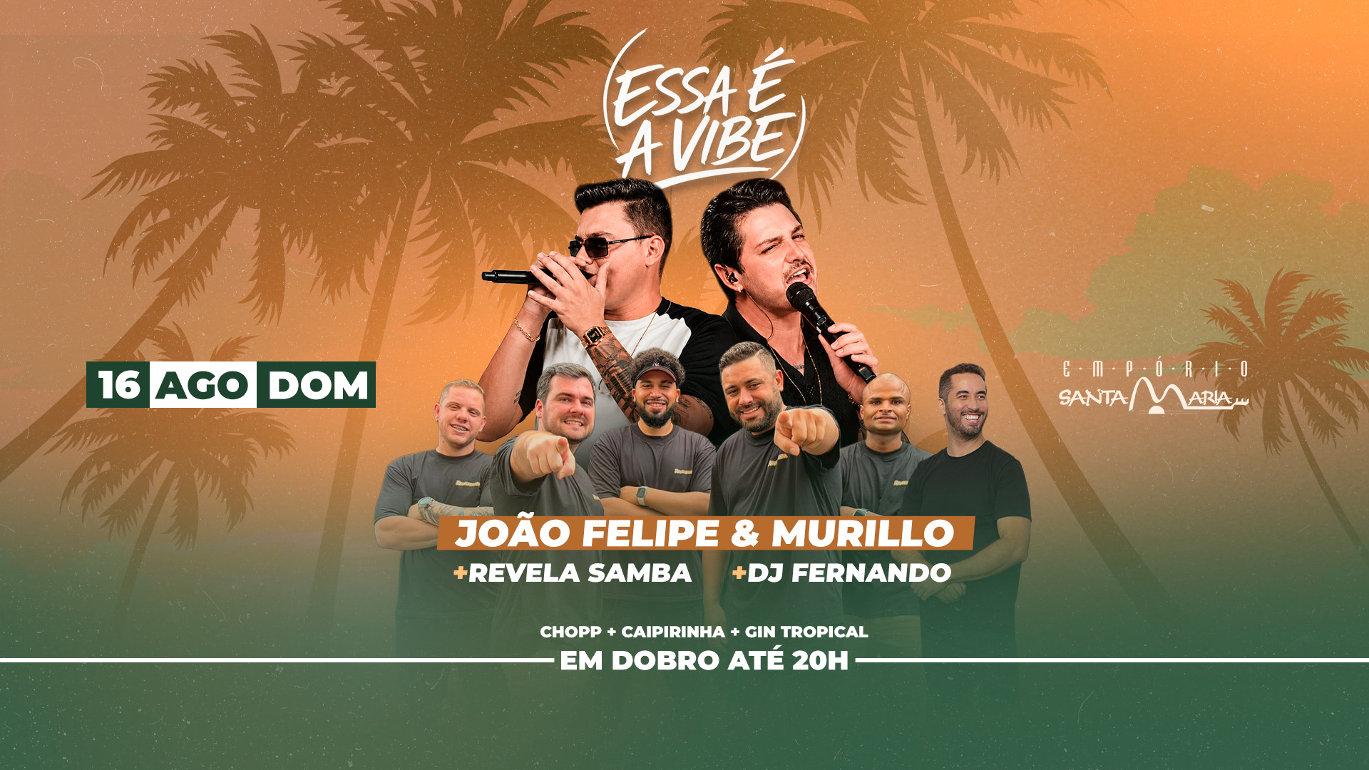 ESSA É A VIBE - João Felipe e Murilo + Revela Samba + Dj Fernando